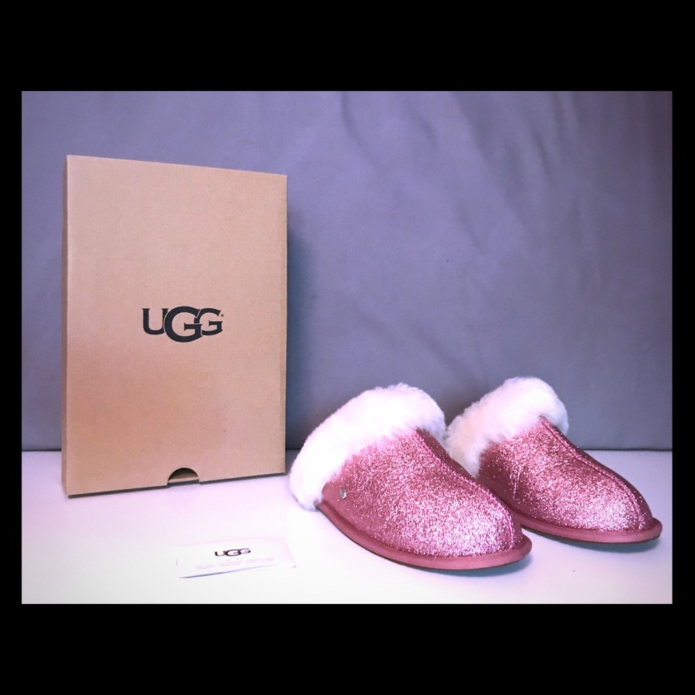Ugg Pink Sparkle Slippers